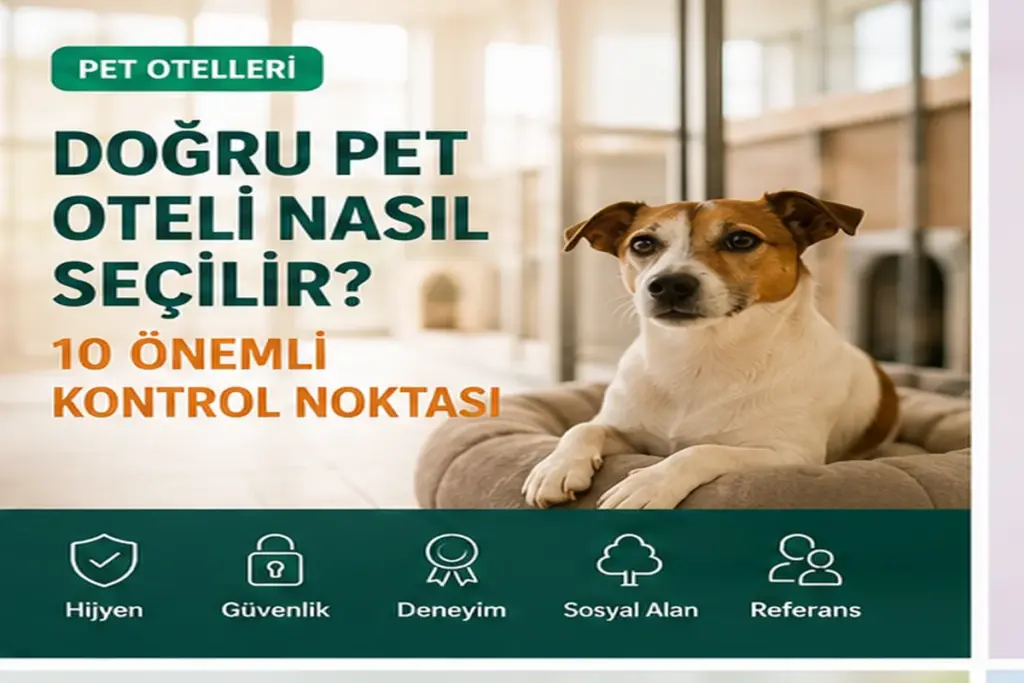 Doğru pet oteli seçerken hijyen güvenlik deneyim ve sosyal alan kontrolü