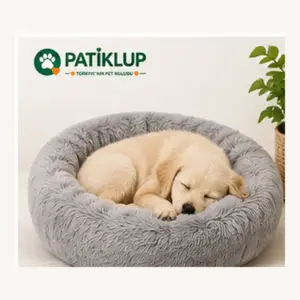 Yumuşak Donut Kedi & Köpek Yatağı ürün görseli